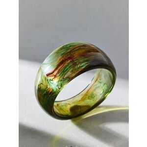New! Marbled Green Bangle Bracelet NWT